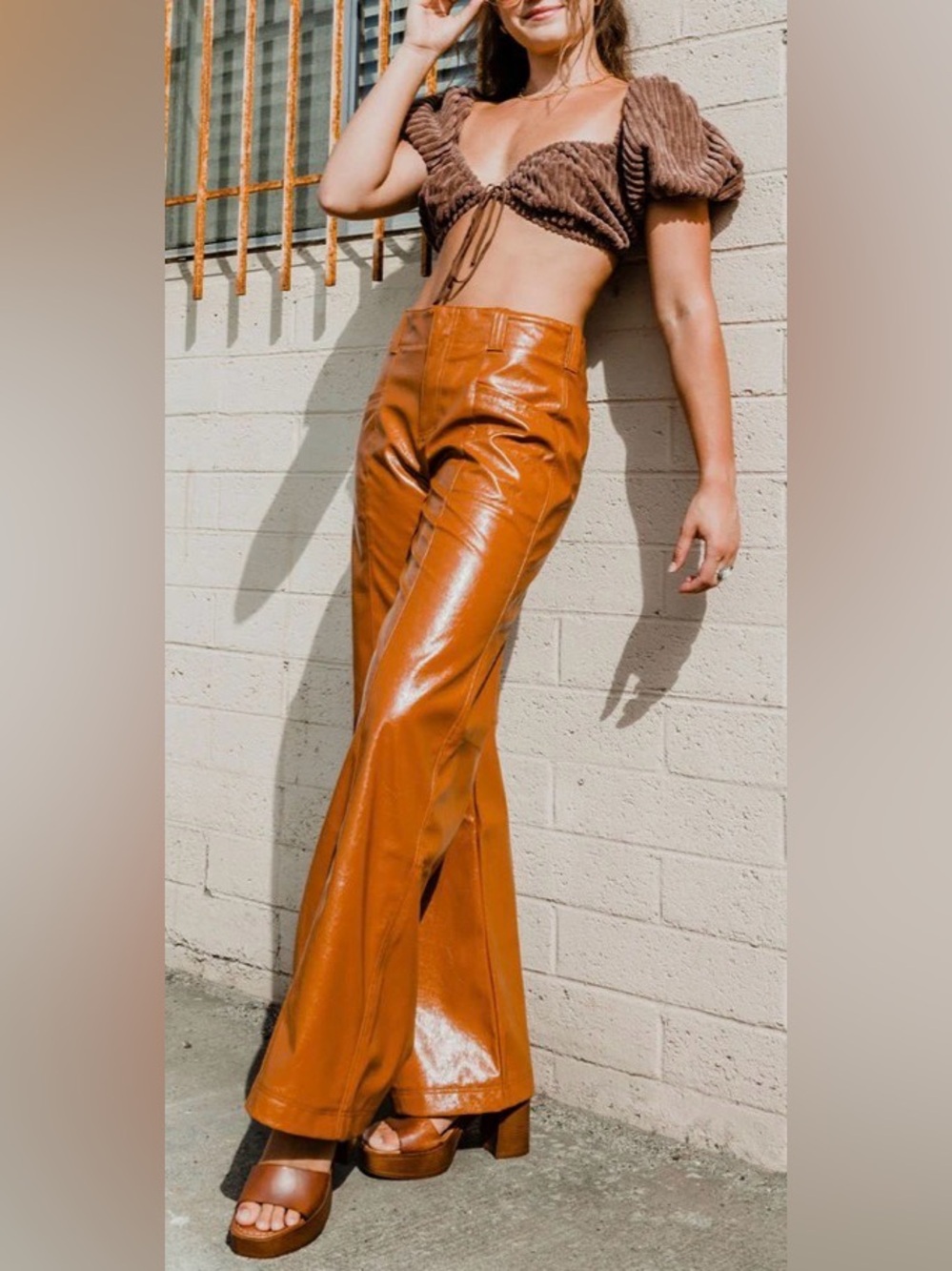 Free People Star Crossed Lovers Straight Pant, Twin Flame, sz 4